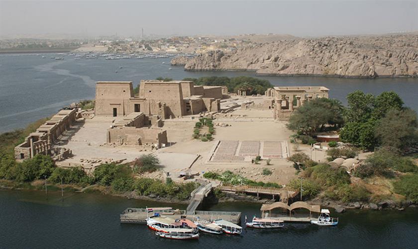 Aswan Tempel von Philae Damm von Aswan