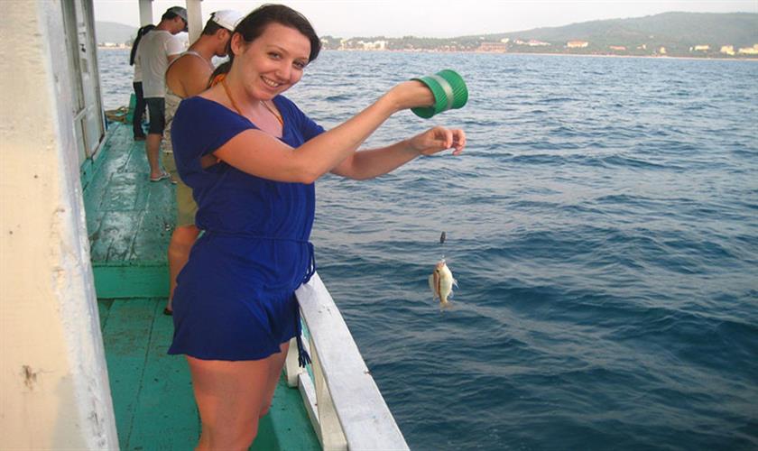 Fischen in per Boot Hurghada