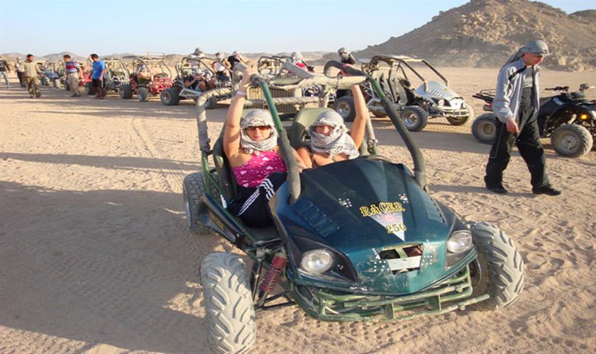 Sahara Park Jeep Safari von Safaga