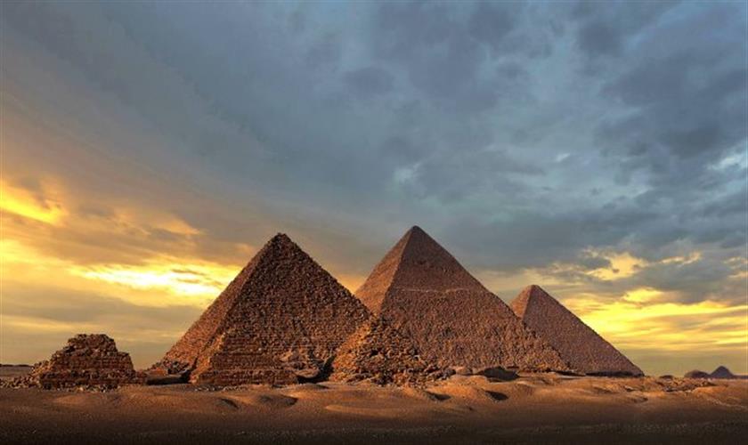Ägypten Pyramiden karten 