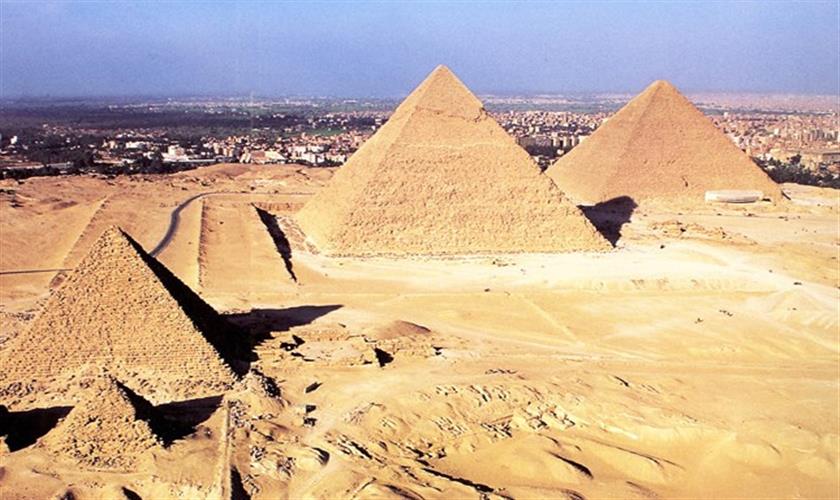 Ägypten Pyramiden karten 